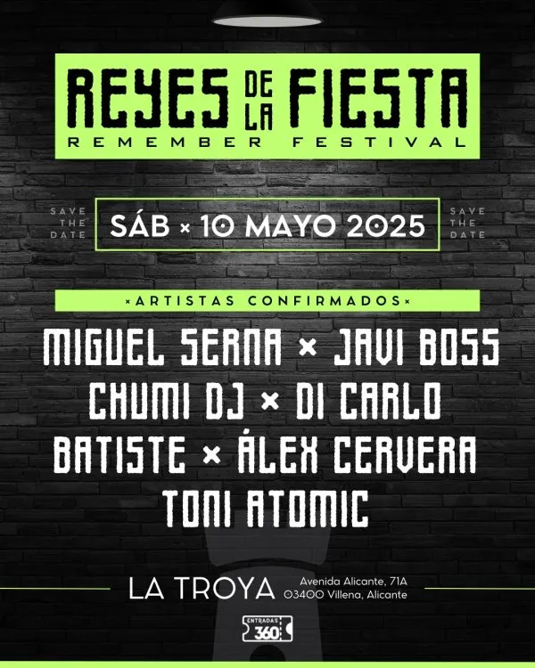 Reyes de la Fiesta - Remember Festival en Castalla