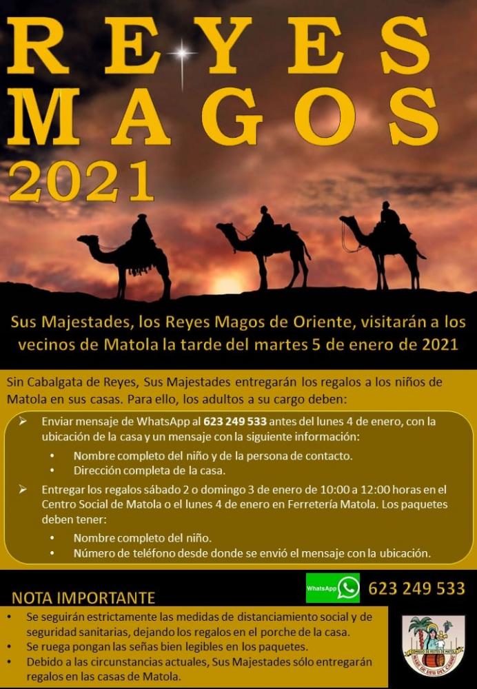 Reyes Magos en Matola 2020