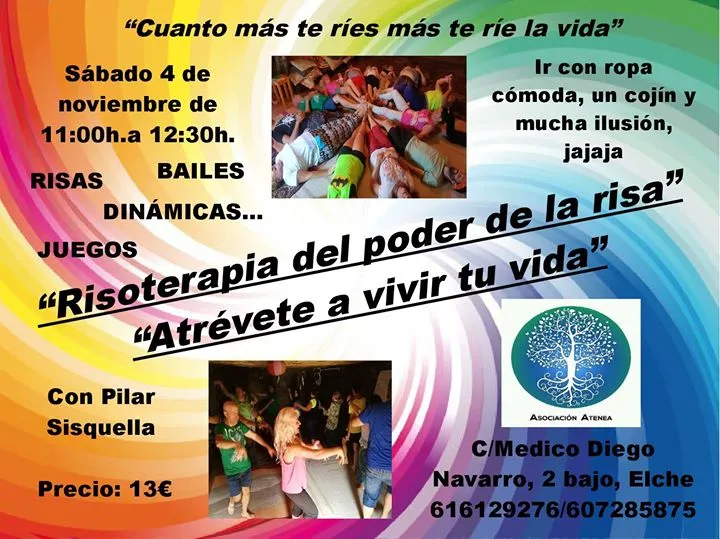 Risoterapia del poder de la risa