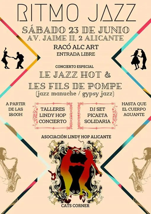 Ritmo Jazz - Concierto Especial Le jazz Hot y Les Fils De Pompe