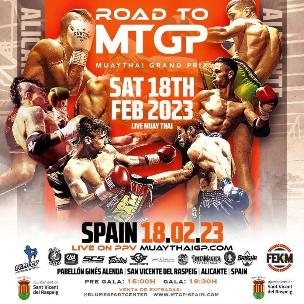Road to MT GP - MuayThai Gran Prix San Vicente del Raspeig