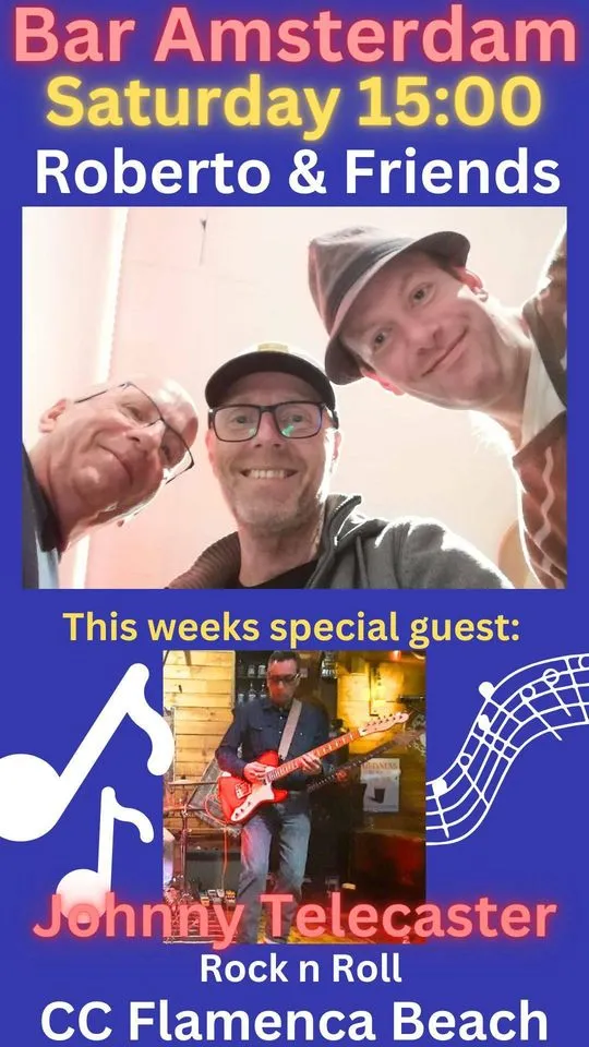 Roberto & Friends plays with Johnny Telecaster!