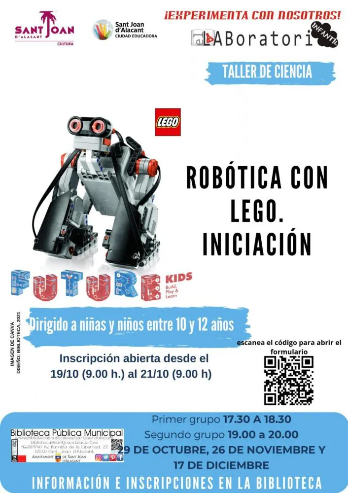Robótica con LEGO. Iniciación