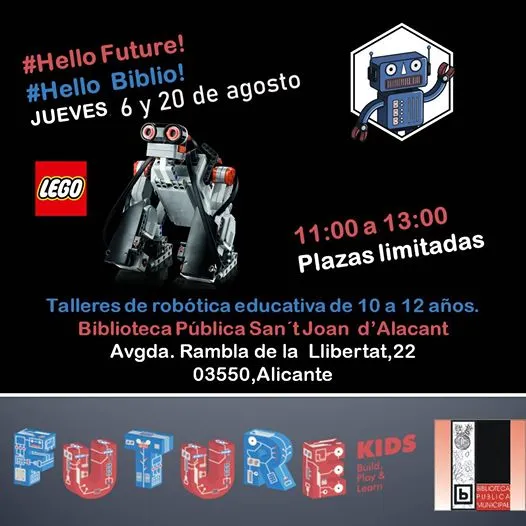 Robótica con Legos Agosto