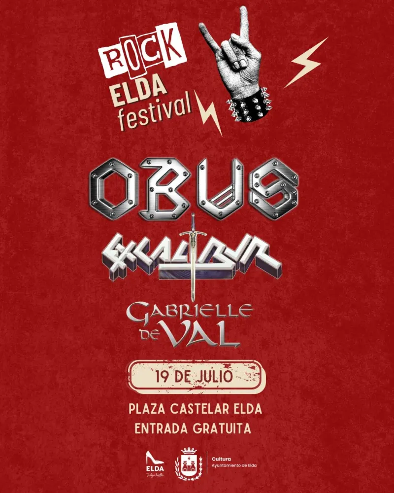 RockElda: 40 aniversario Excalibur ► Elda 40gra2