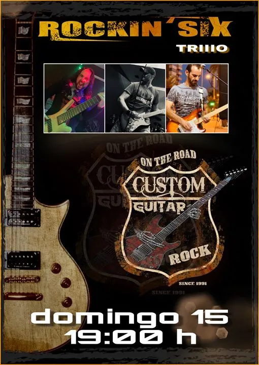 RockinSix Triiio en Custom Guitar Rock (Elche)