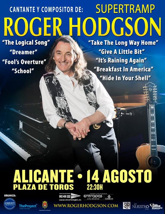 Roger Godson - Supertramp en Alicante