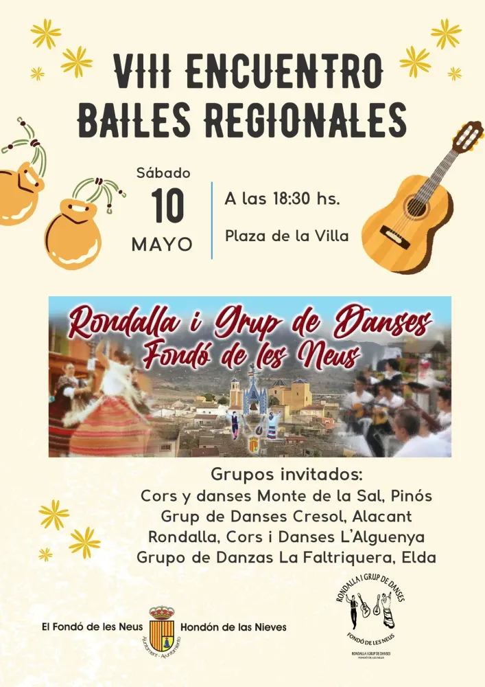 Rondalla i Grup de Danses fondó del les Neus - Encuentro Bailes Regionales