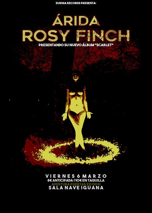 Rosy Finch + Árida en San Vicente