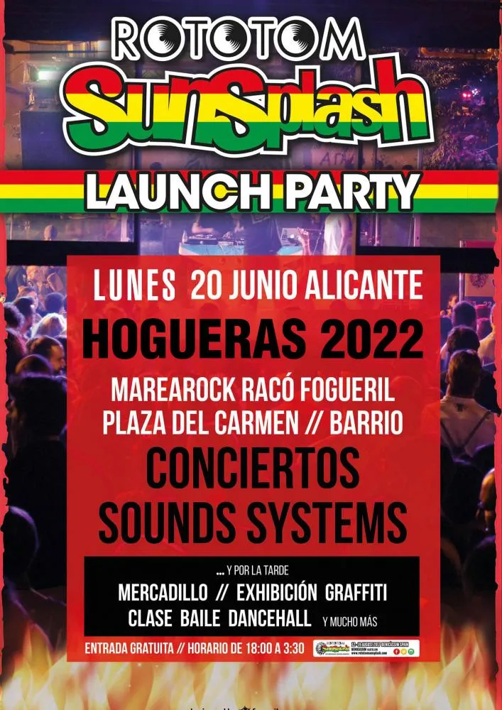 Rototom SunSplash Hogueras 2022