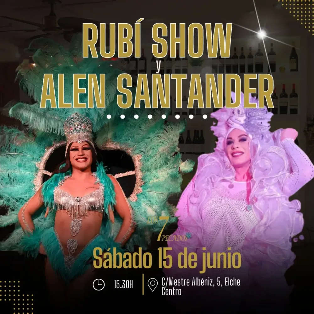 Rubí Show y Alen Santander