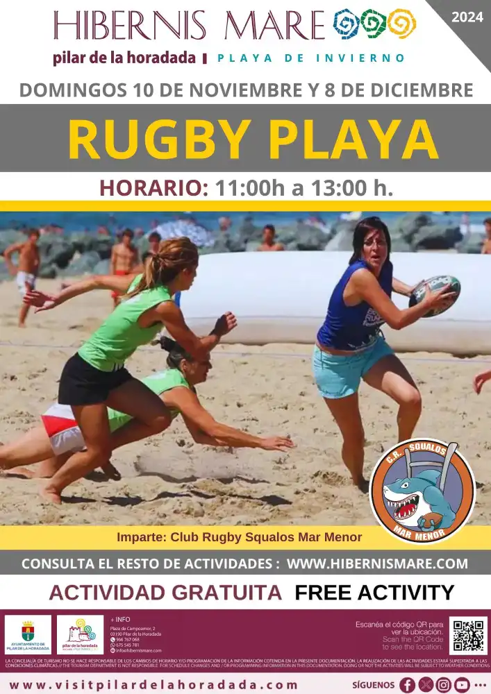 Rugby Playa ► Hibernis Mare, tu Playa de Invierno