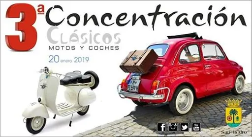 Ruta a La 3° Concentración Motos y Coches Clásicos San Isidro