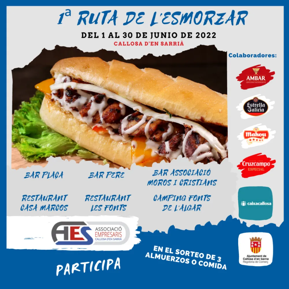 Ruta de l'Esmorzar