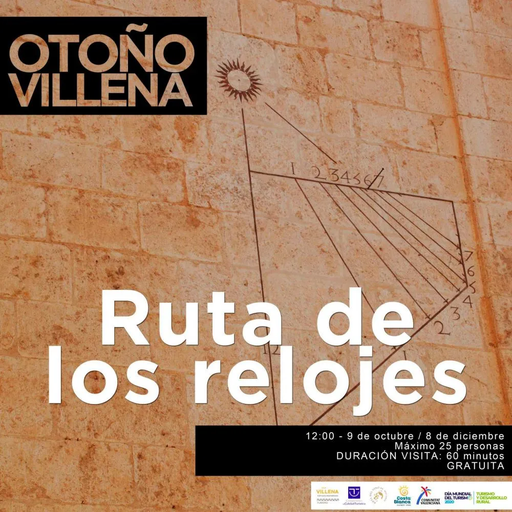 Ruta de los relojes de Villena - Otoño Villena