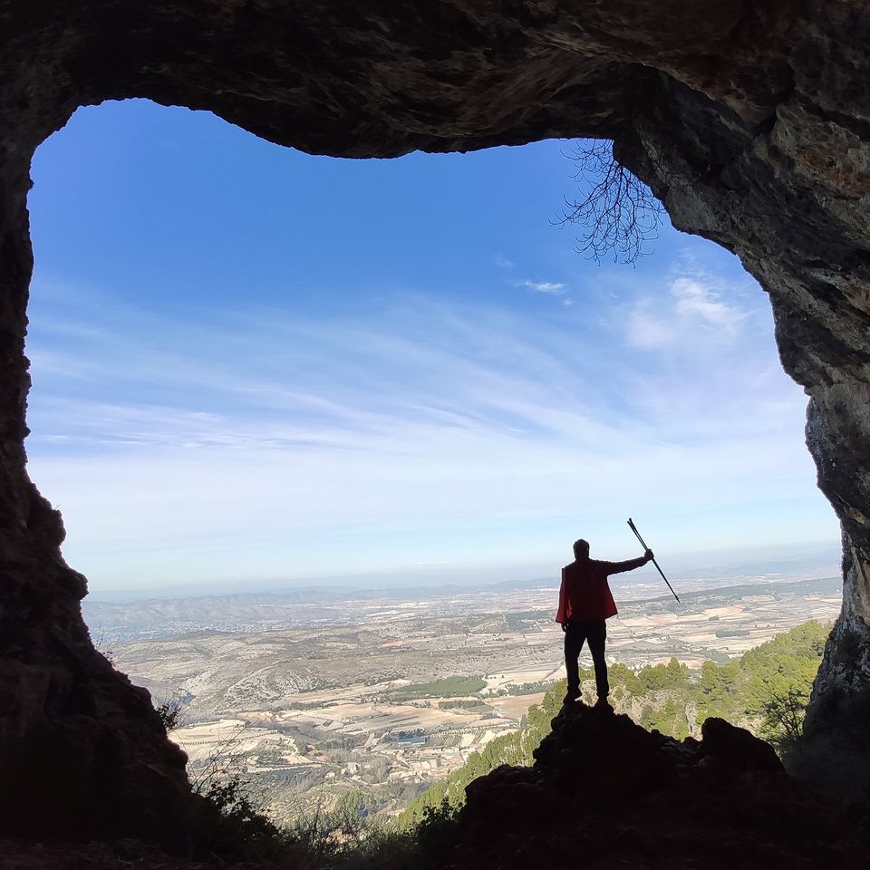 Ruta de Marcha Nórdica en Alfafara - Cueva del Bolumini