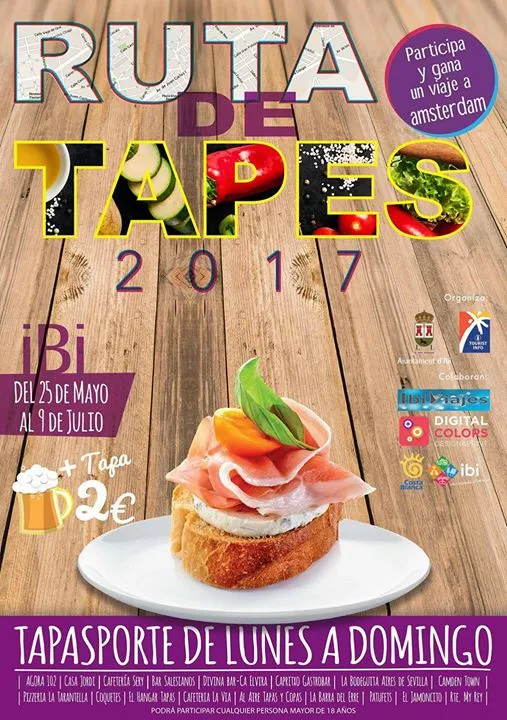 Ruta de Tapes 2017 de Ibi