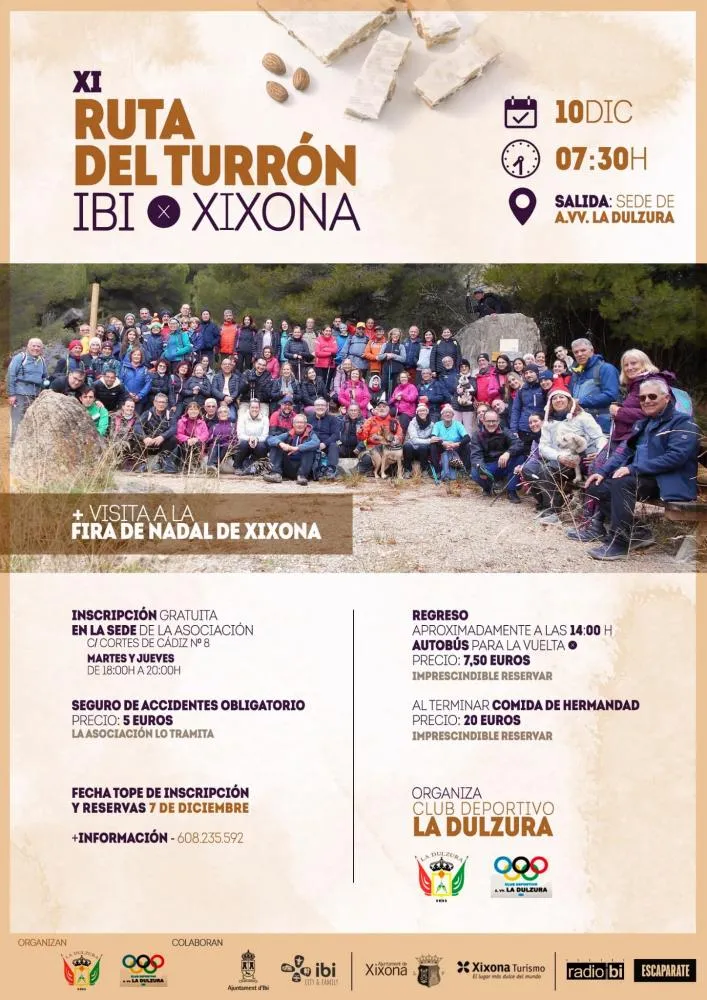 Ruta del turrón Ibi - Jijona 2023