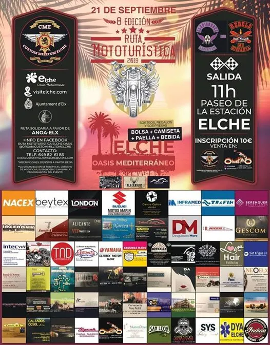 Ruta Elche Oasis Mediterraneo 2019