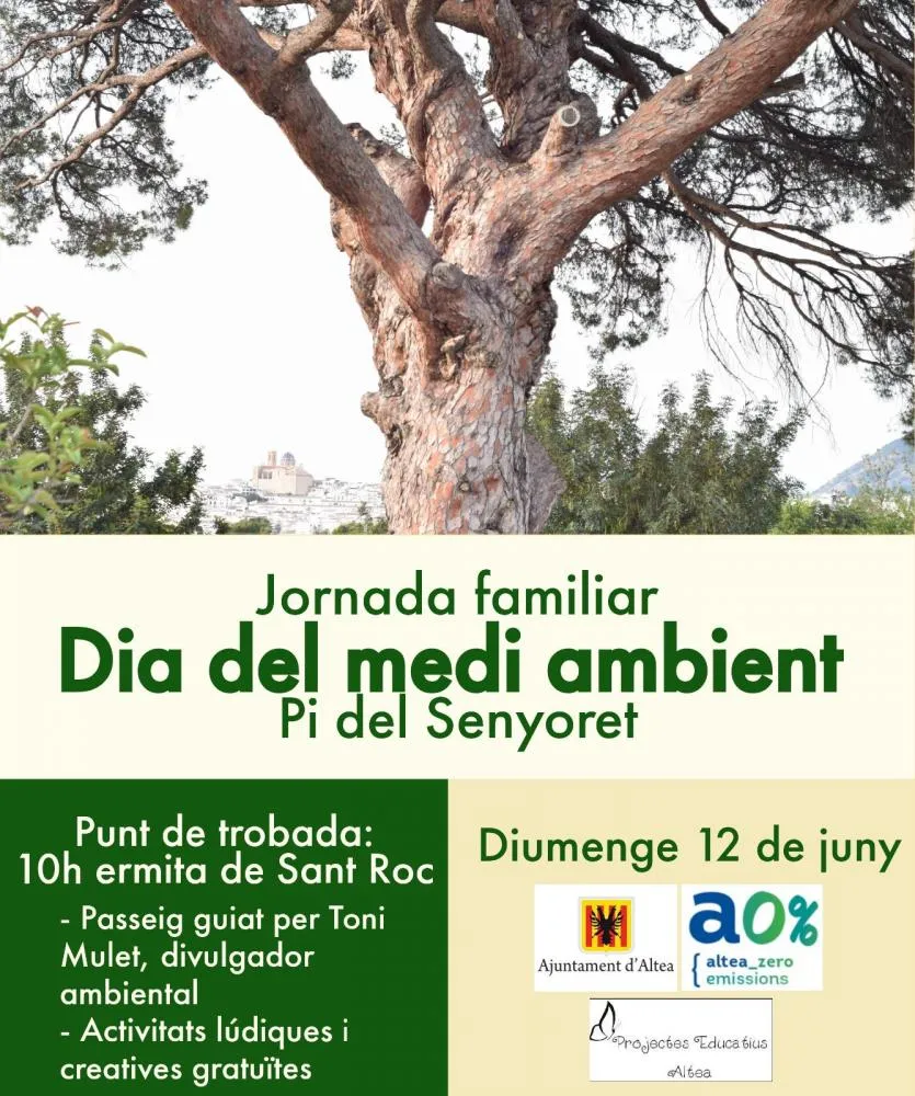 Ruta guiada familiar por el Pi del Senyoret y actividades lúdicas - Altea Digital