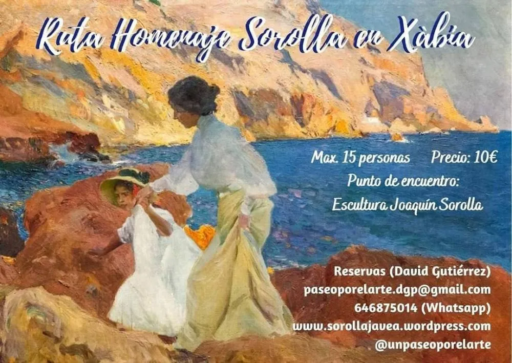 Ruta Homenaje Sorolla en Xàbia