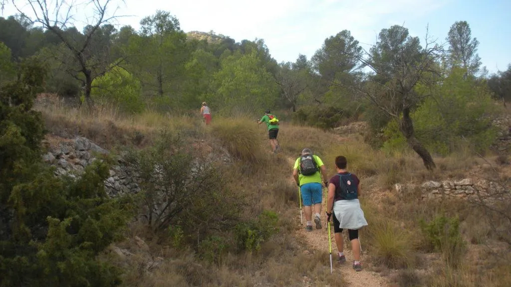 Ruta Marcha Nórdica sierra Crevillente