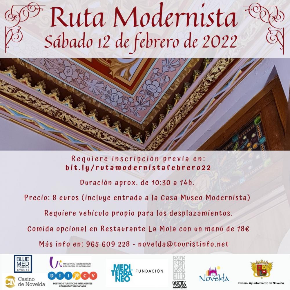 Ruta Modernista Novelda - Febrero 2022