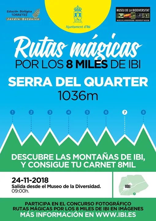 Ruta mágica de los 8miles en Ibi