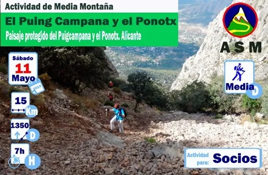 Ruta por el Puig Campana y Ponotx