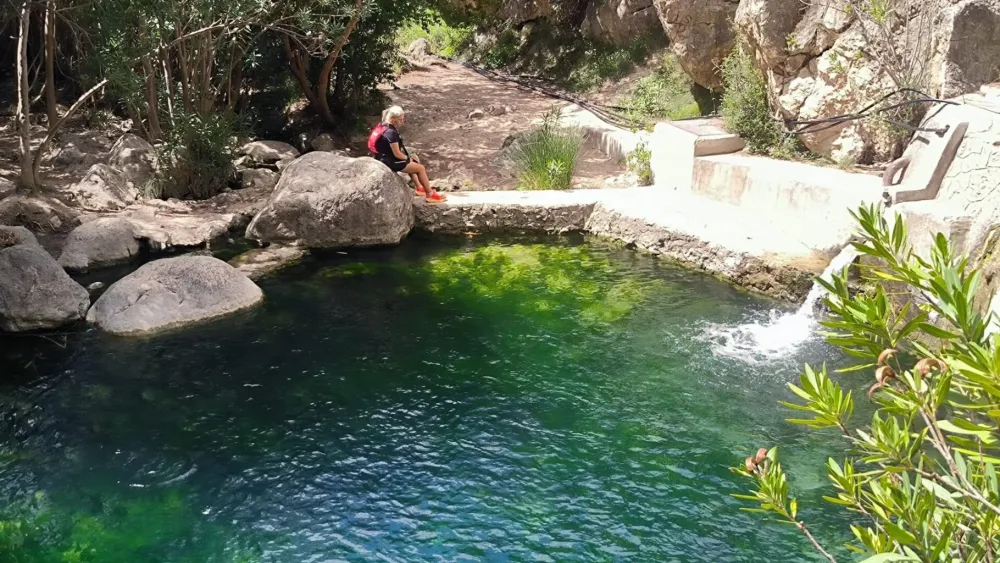 Ruta refrescante de Senderismo - Marcha Nórdica en Sella (Alicante)