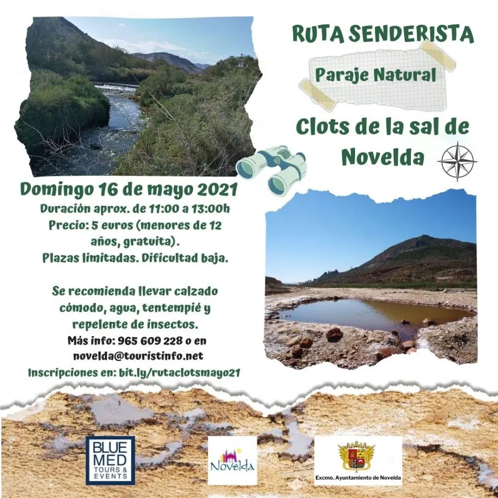 Ruta senderista por Clots de la Sal de Novelda