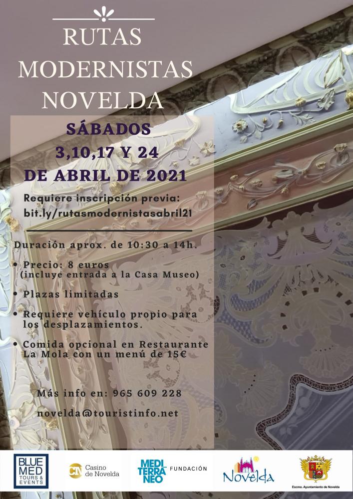 Rutas Modernistas Novelda - Abril 2021