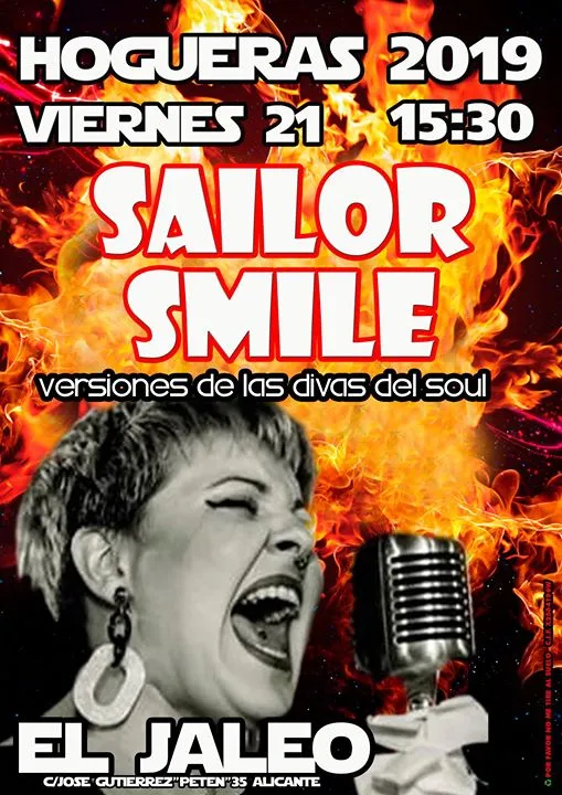 Sailor Smile en concierto en las Hogueras 2019