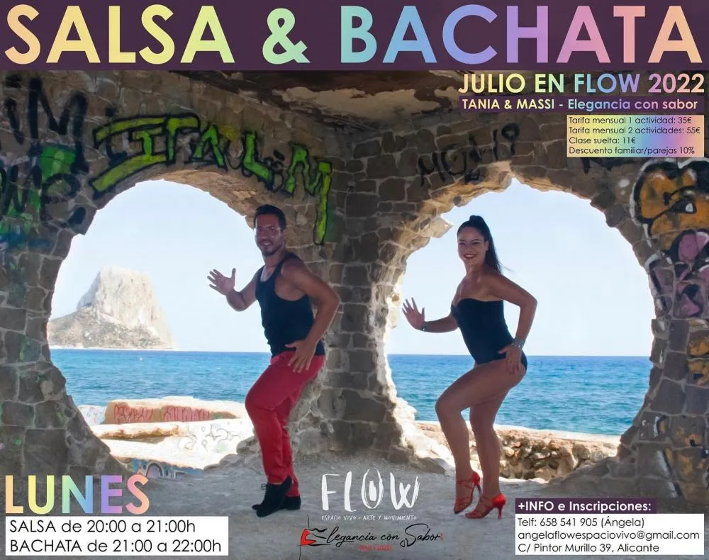 Salsa y Bachata - Julio en Flow