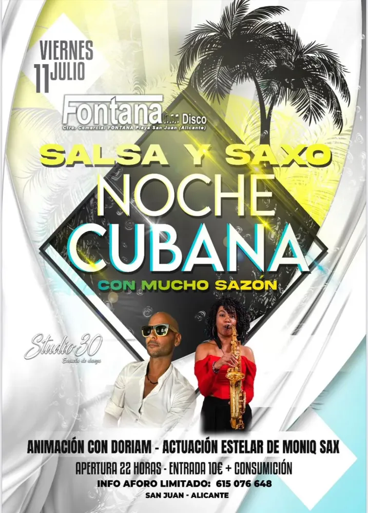 Salsa y Saxo Noche Cubana