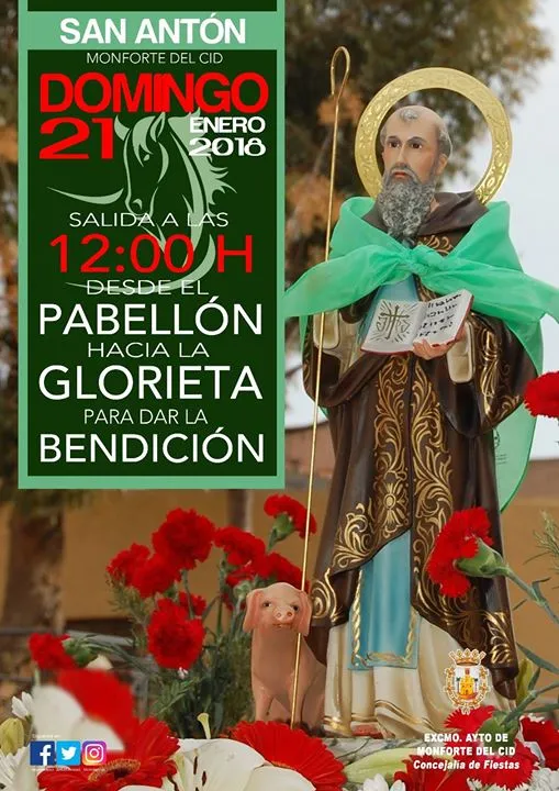 San Antón en Monforte del Cid 2018