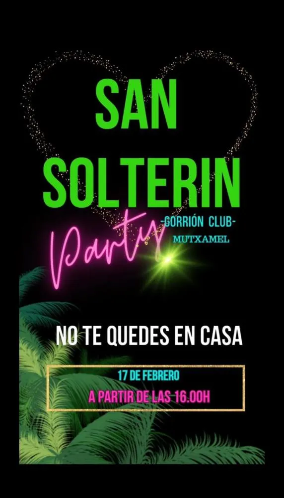 San Solterín Party 2024