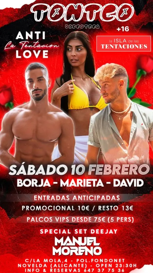 San Valentin Tonteo Discoteca 2024