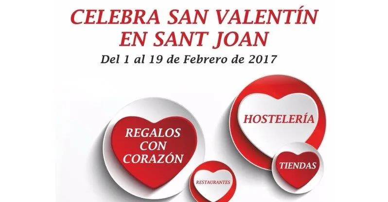 San Valentín 2017 en Sant Joan