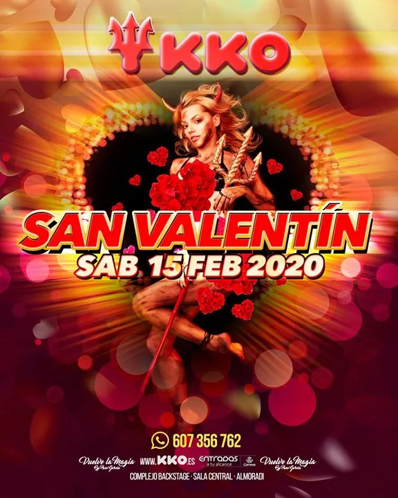 San Valentín 2020 en KKO discoteca