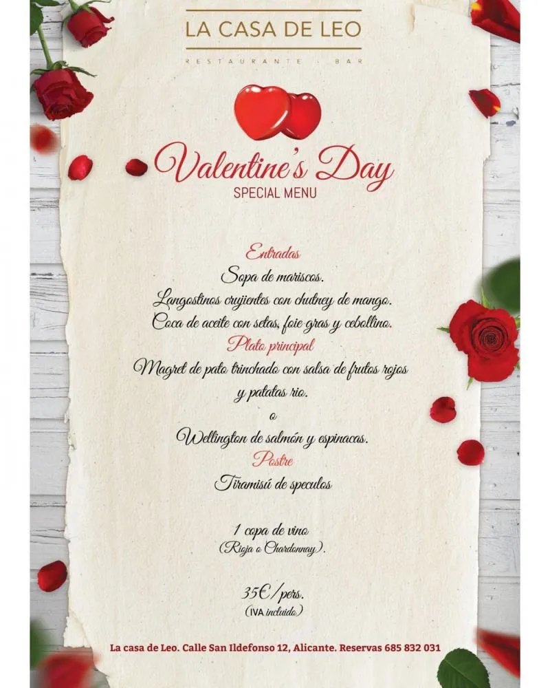 San Valentín en La Casa De Leo