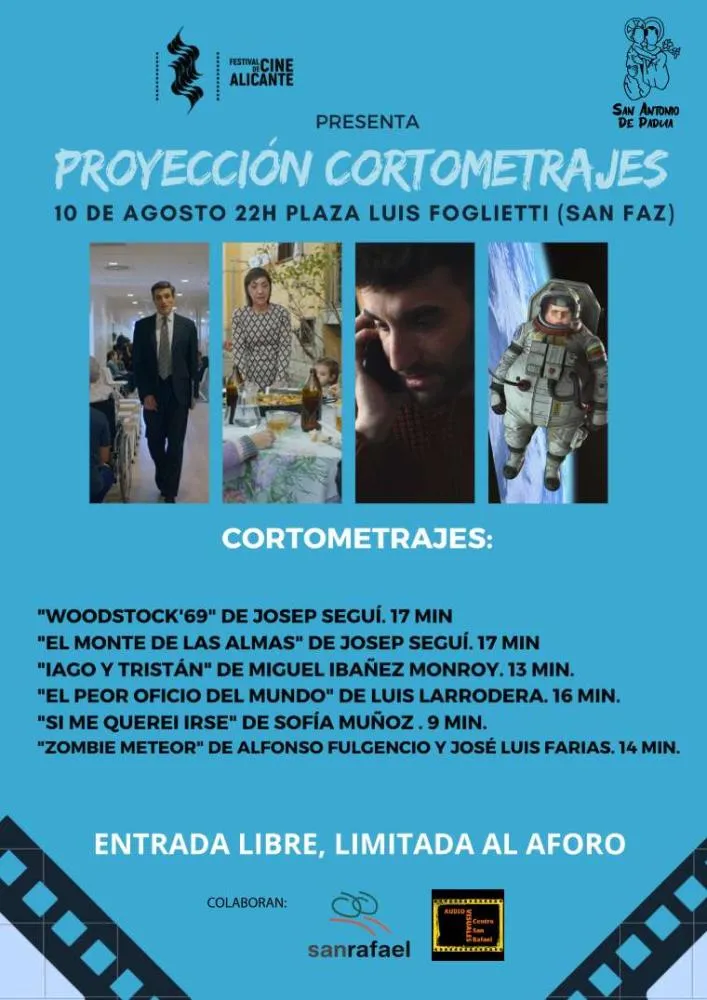 Santa Faz en corto