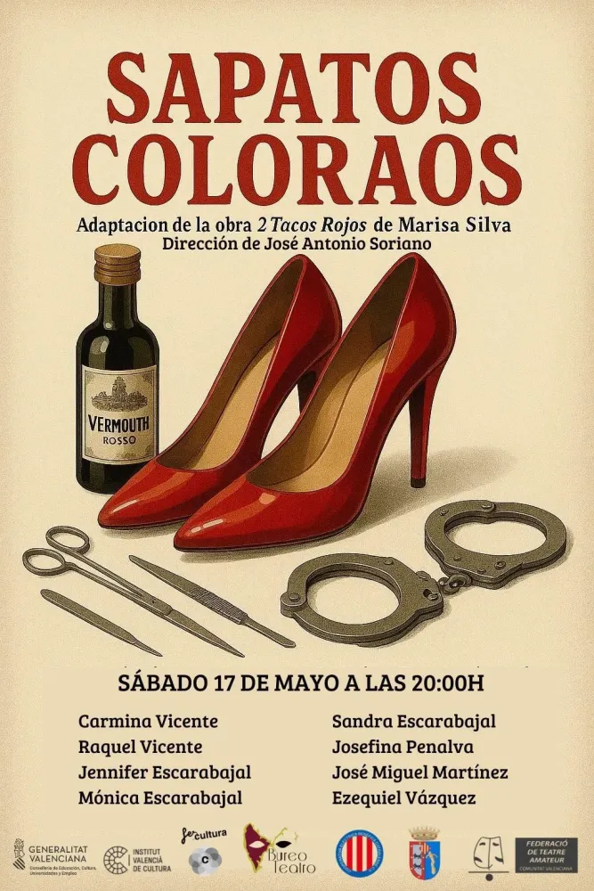 Sapatos Coloraos
