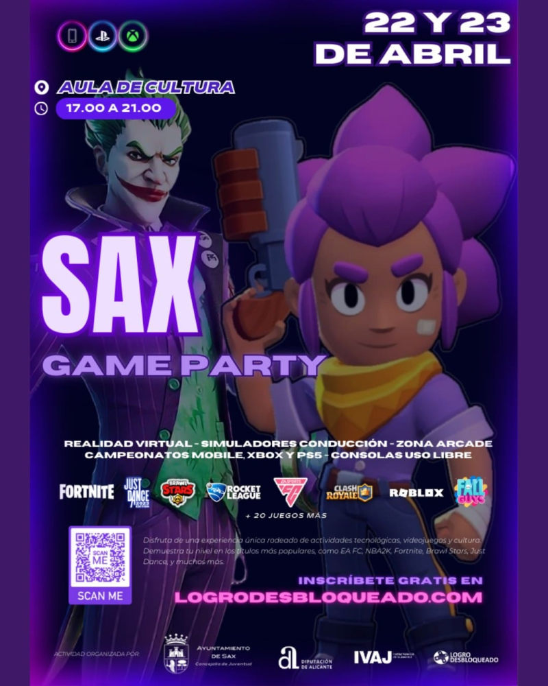 Sax Game Party 2025