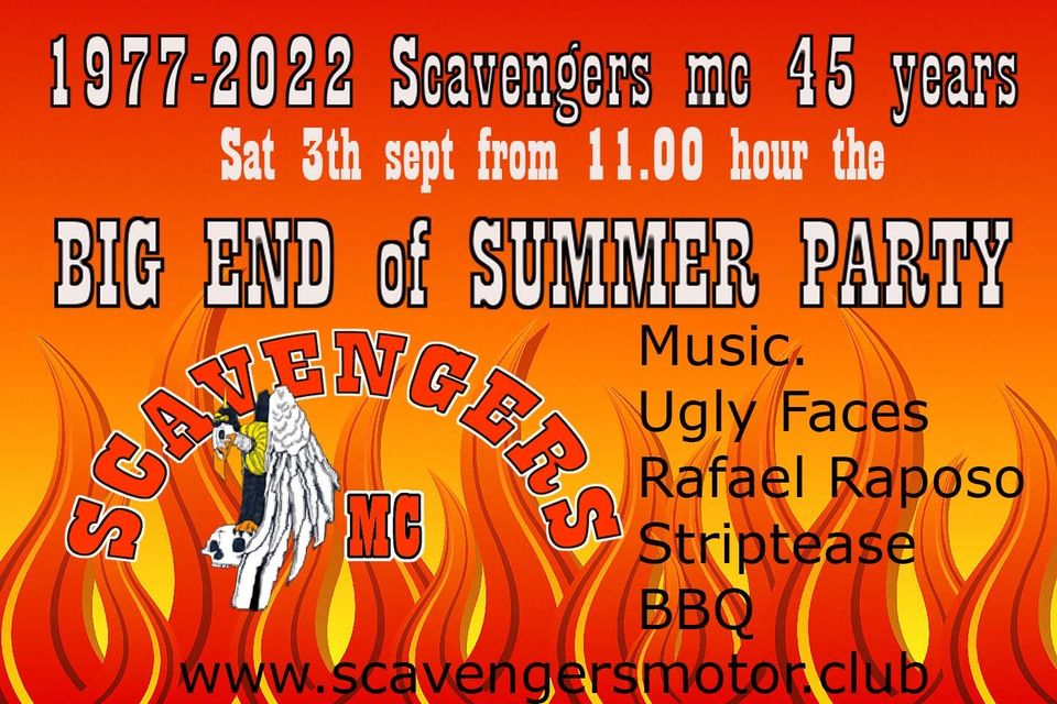 Scavengers MC 7th Big End Of Summer Party