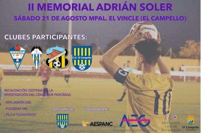 Segundo memorial de fútbol Adrián Soler