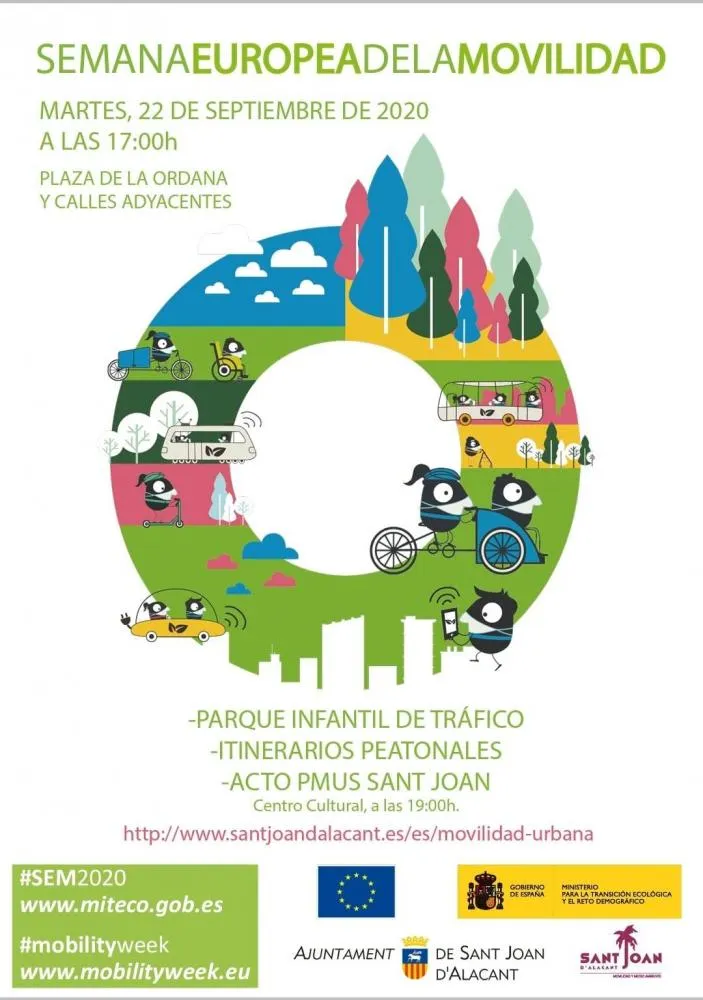 Semana de la Movilidad 2020 - Sant Joan d'Alacant