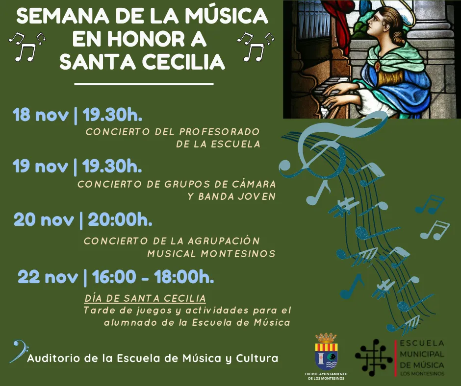 Semana de la música en Honor a Santa Cecilia