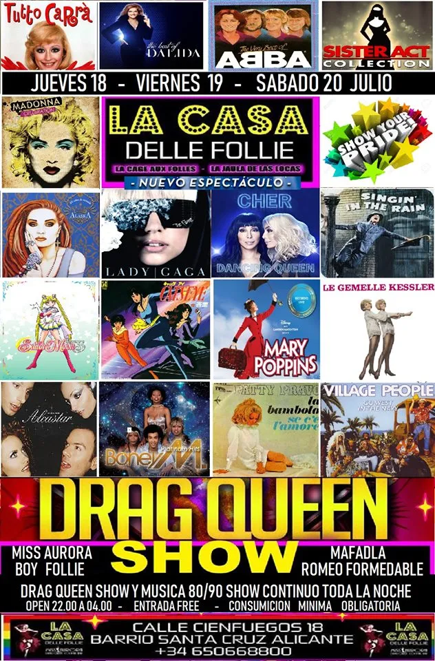 Semana del Orgullo Alicante - Tribute Pride Espectacular