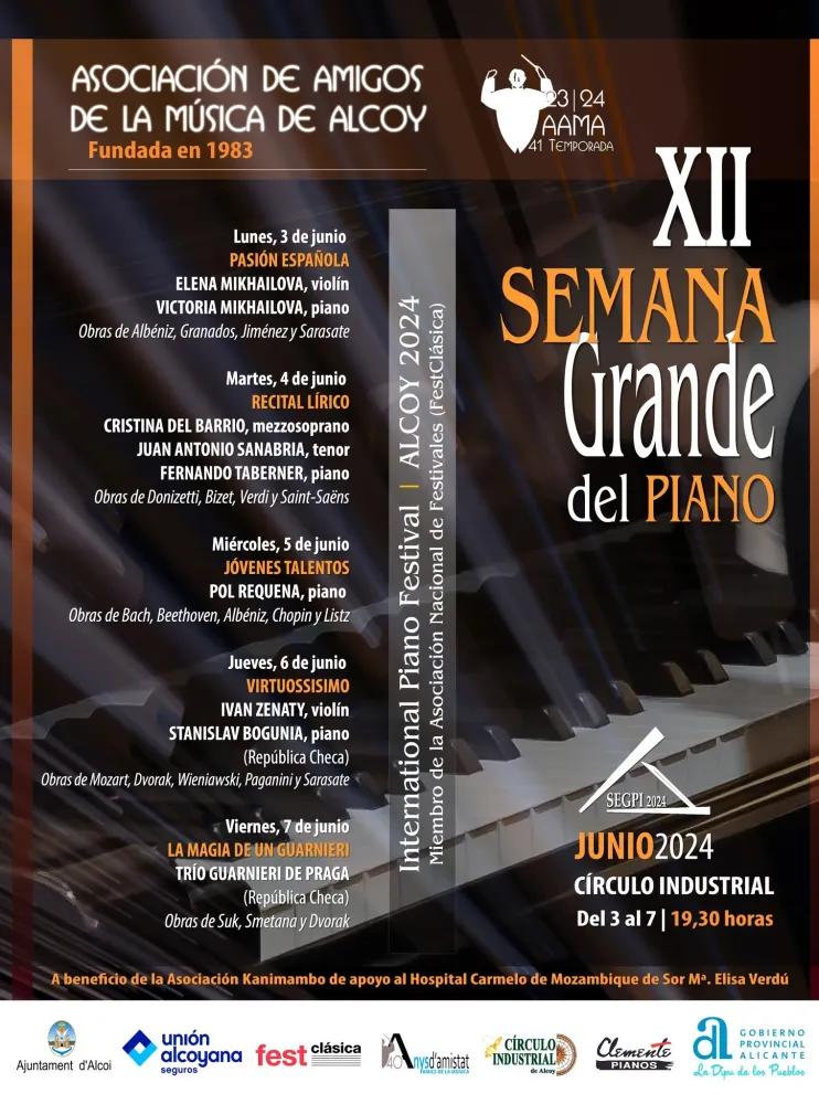 Semana Grande del Piano - International Piano Festival de Alcoy